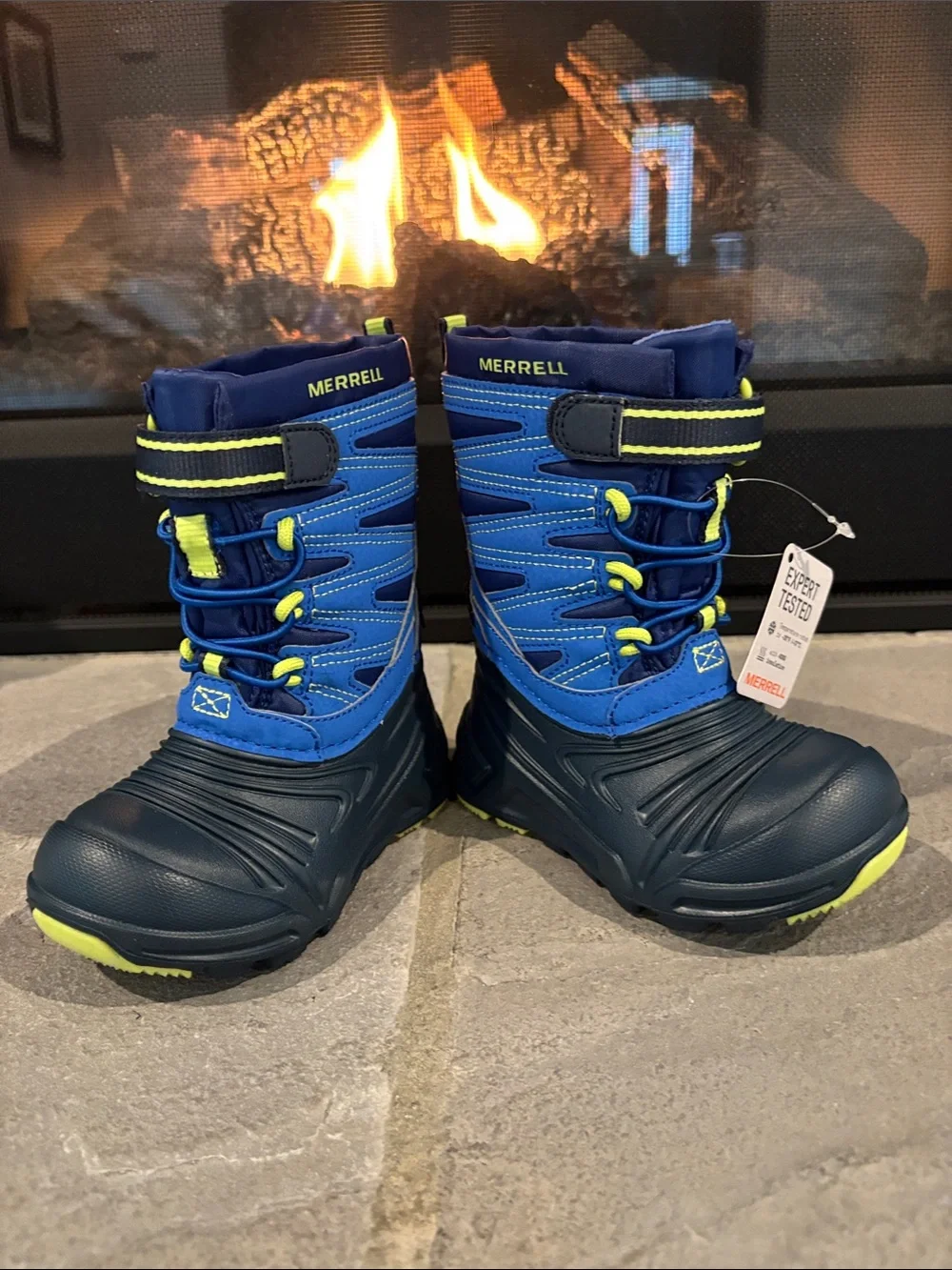 Merrill Snow Quest Waterproof,Insulated,lightweight,Velcro,pull tabs,rugged sole